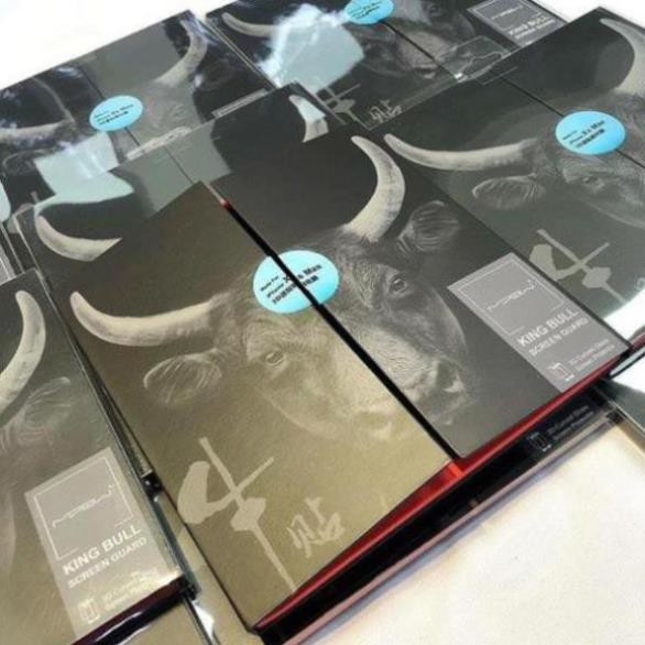 Miến Dán Màn Hình Kính Cường Lực MIPOW KINGBULL  3D - Chống Dấu Vân Tay - Ful Viền Iphone