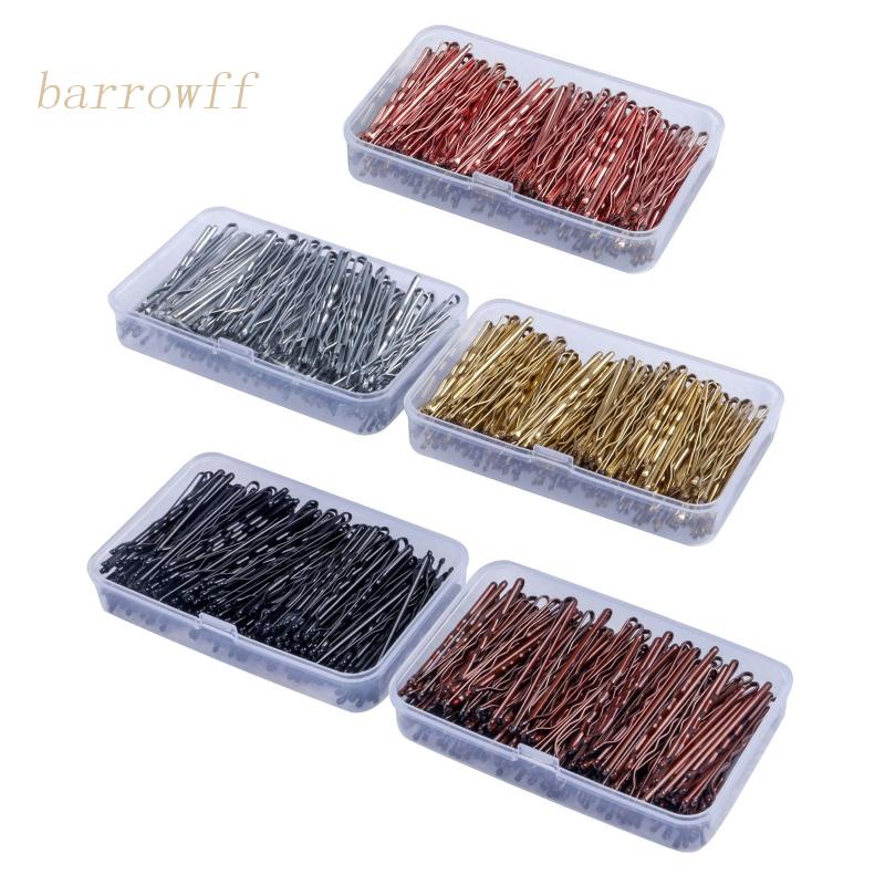 Hộp 150 Kẹp Tóc Kim Loại Gợn Sóng Cho Nữ