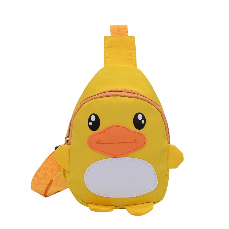Túi Đeo Chéo Hình Vịt Hoạt Hình Dễ Thương Cho Bé
