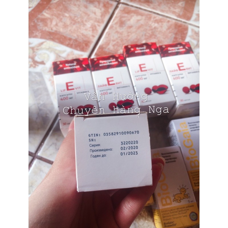 Vitamin E đỏ 400mg Nga | BigBuy360 - bigbuy360.vn