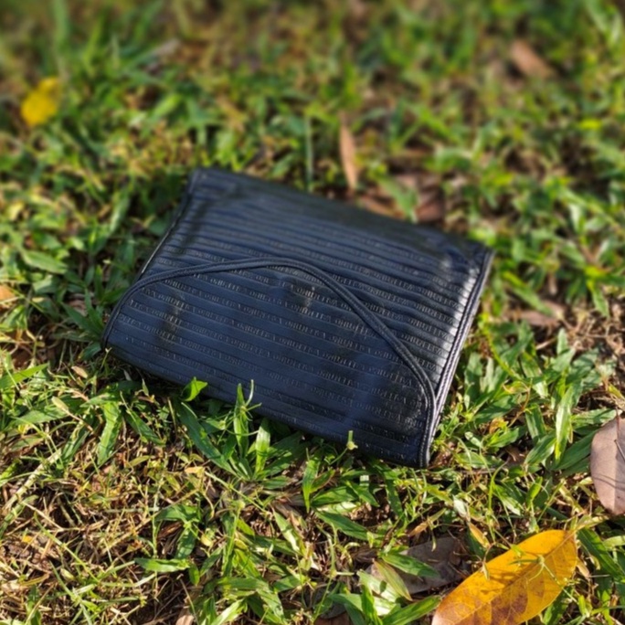 Ví bóp clutch cầm tay Da thật hiệu Mario Valentino Italy second-hand Đồ Si Bon- VD040