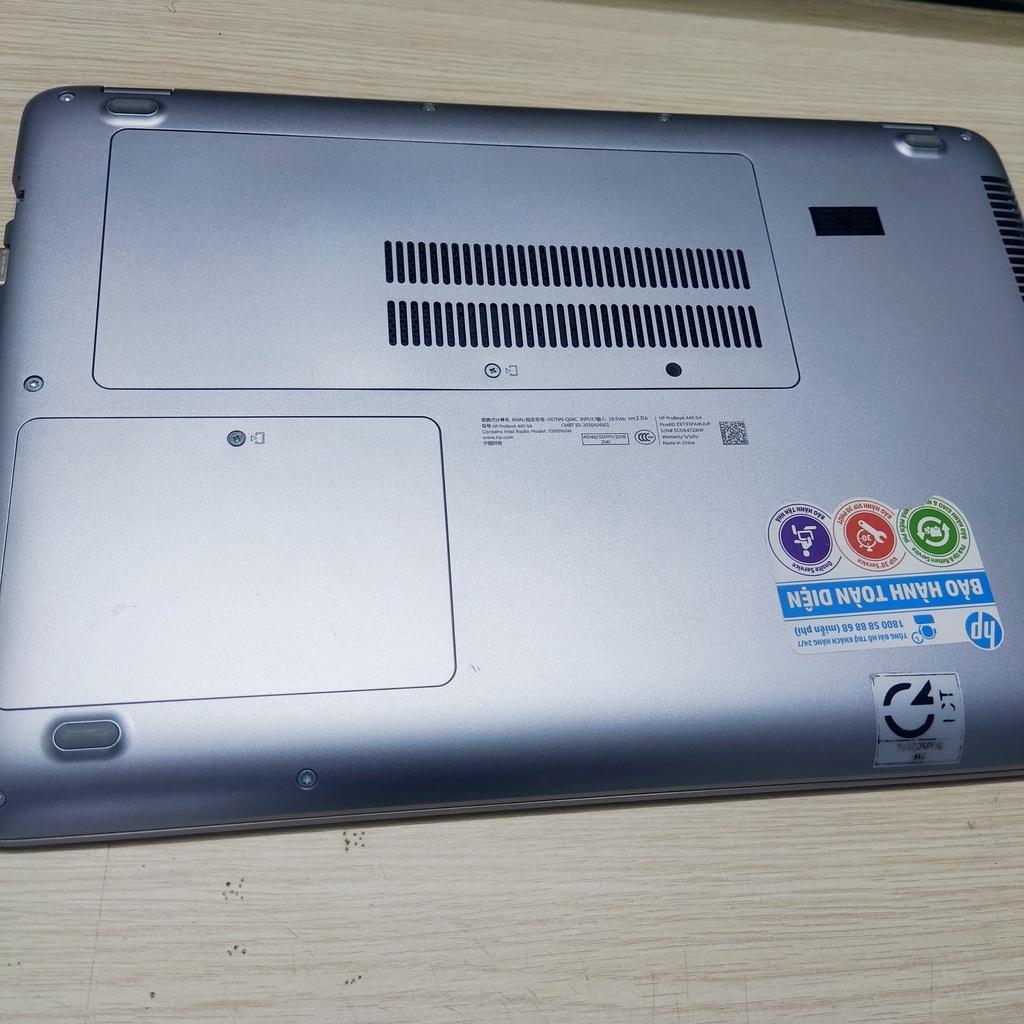 Laptop cao cấp HP PROBOOK 440G4 14 inch Core i5-7200U 3.1GHz 8GB RAM 128GB SSD dual 500GB HDD - likenew 98%