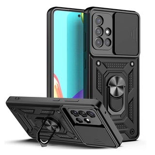 Ôp Điện Thoại Dạng Giáp Chống Sốc Có Vòng Đỡ Nam Châm Cho Samsung Galaxy A71 A51 A31 A21S A72 A52 A52S A73 A53 A33 A23 A13 4G 5G