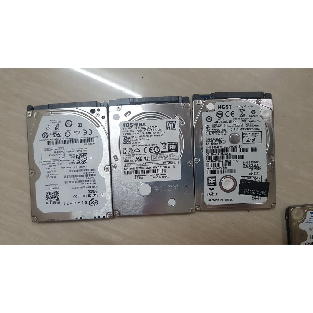 Ổ HDD 2.5'' LAPTOP BÓC MÁY 250G 320G 500G 1T và BOX ORICO new ĐÃ TEST OK BH1T | BigBuy360 - bigbuy360.vn