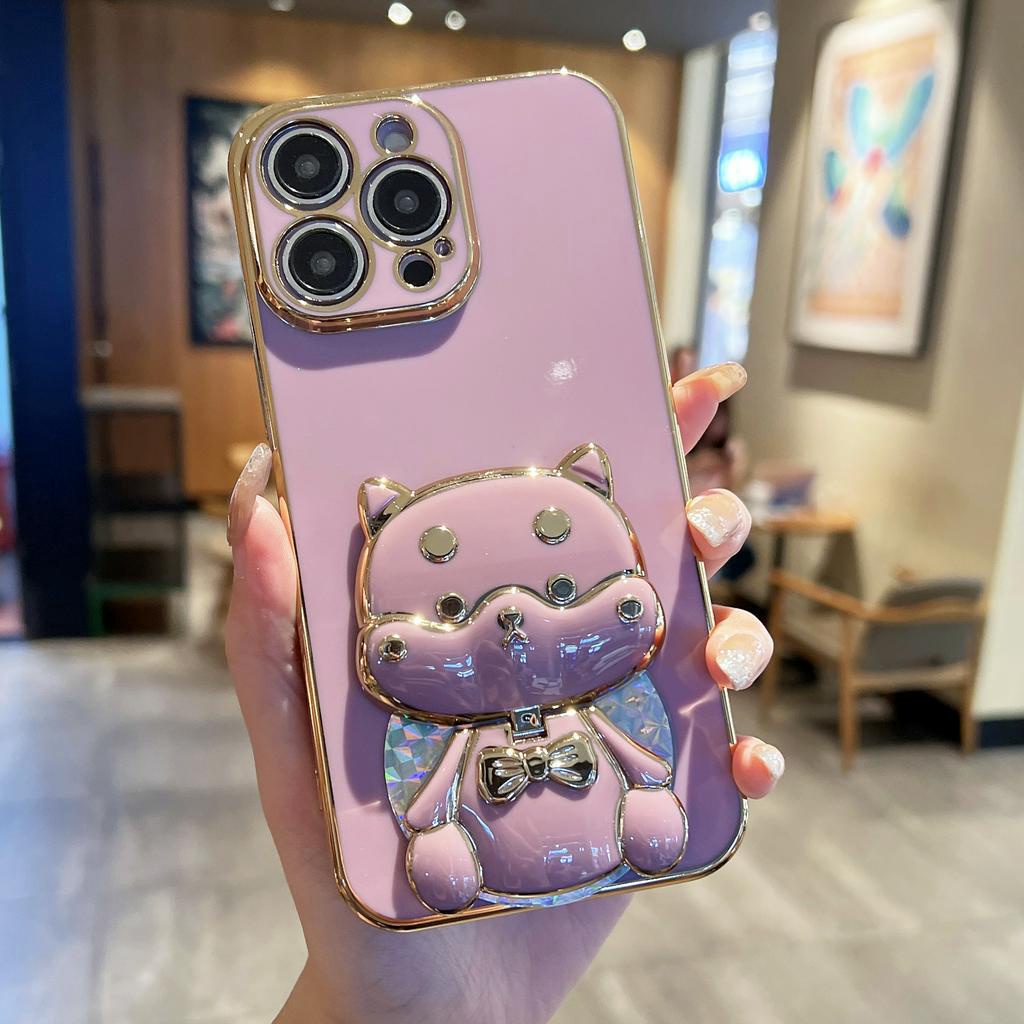 Ốp Điện Thoại 6d Có Gương Trang Điểm Cho iPhone 6 plus 6s plus 7 plus 8 plus xs max xr 11 pro max 12 pro max 13 pro max 14 plus 14 pro max