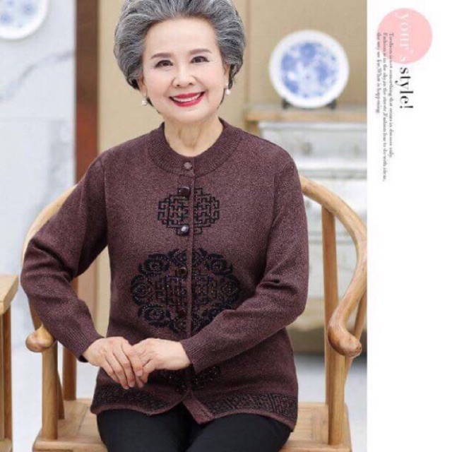 Áo len cho người già_vuong