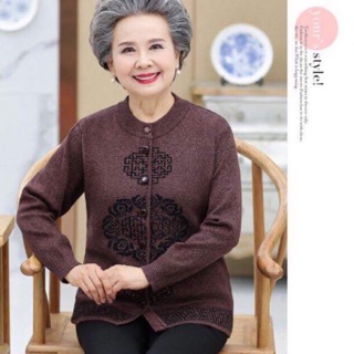 Áo len cho người già_vuong