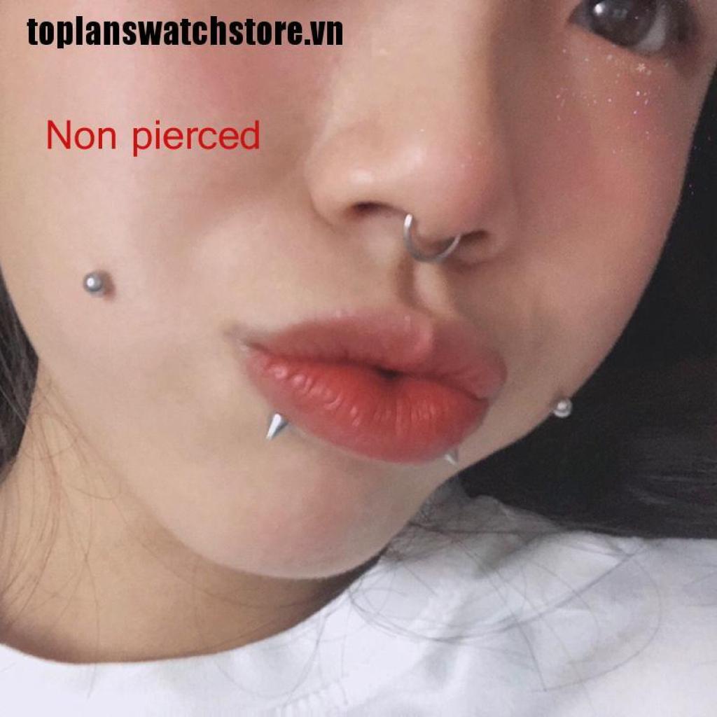 [toplanswatch] Set 20 Khuyên Xỏ Mũi / Lông Mày / Môi Bằng Thép Không Gỉ