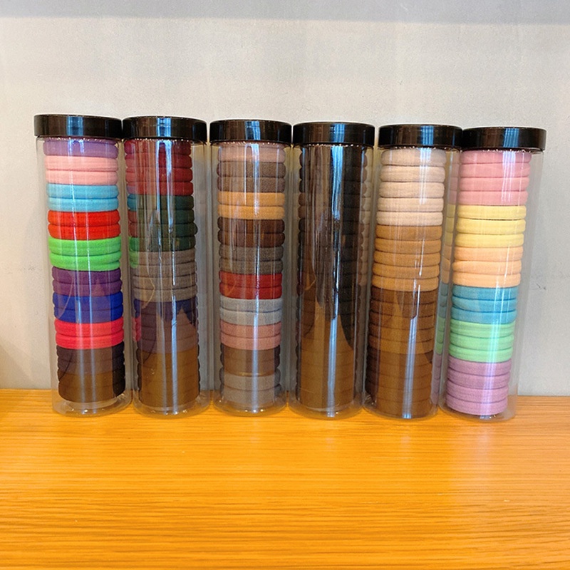 Dây buộc tóc bằng cao su co giãn siêu bền thời trang 2021 cho nữ