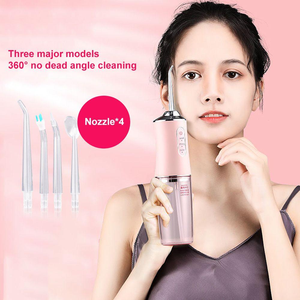 CABEZA Bình Xịt Vệ Sinh Răng Miệng Chống Thấm Nước 220ML 3 Chế Độ