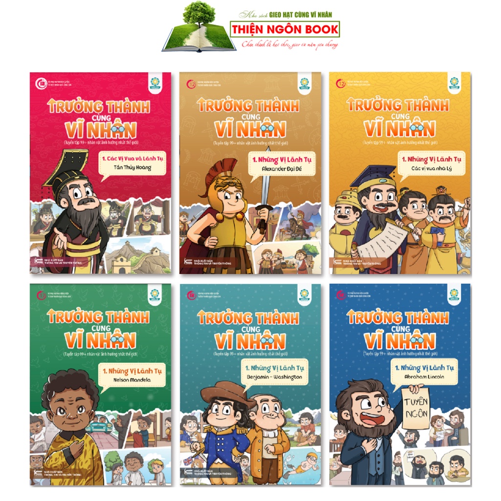 Sách - Trưởng thành cùng vĩ nhân