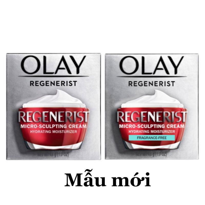 Kem dưỡng ẩm chống lão hoá hiệu quả cao Olay Regenerist Micto Sculpting Cream 48g