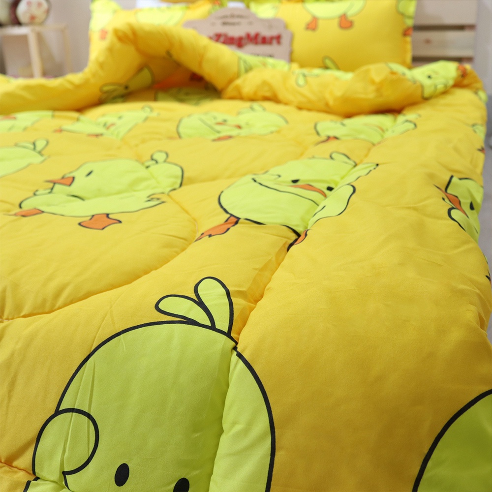 Chăn Phao, Chăn Bông Siêu Nhẹ Sét 5 món Poly Cotton Bền Đẹp - ZingZingMart chăn phao