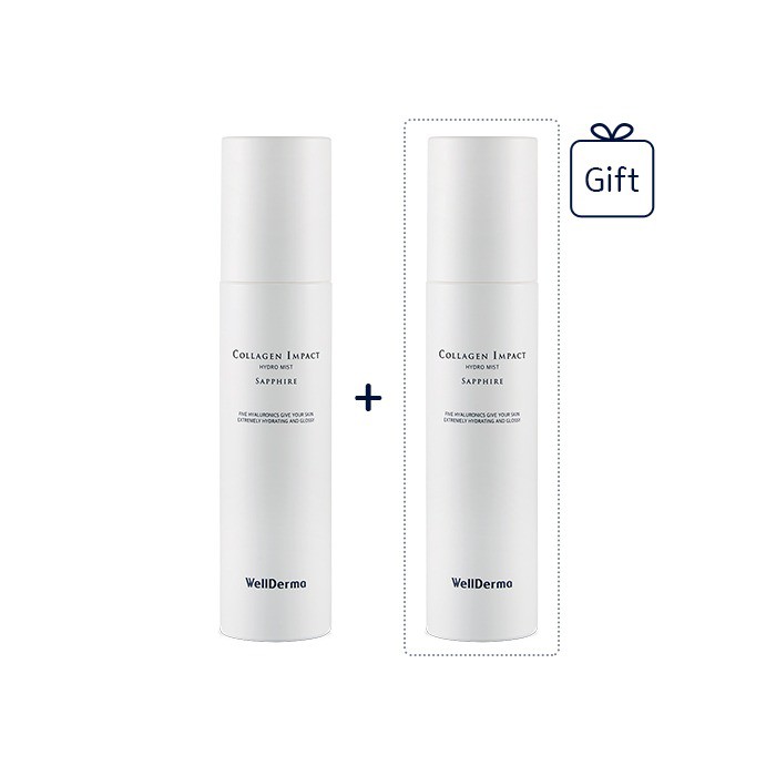 Xịt Khoáng Wellderma Sapphire Collagen Impact Hydro Mist 150ml 1+1