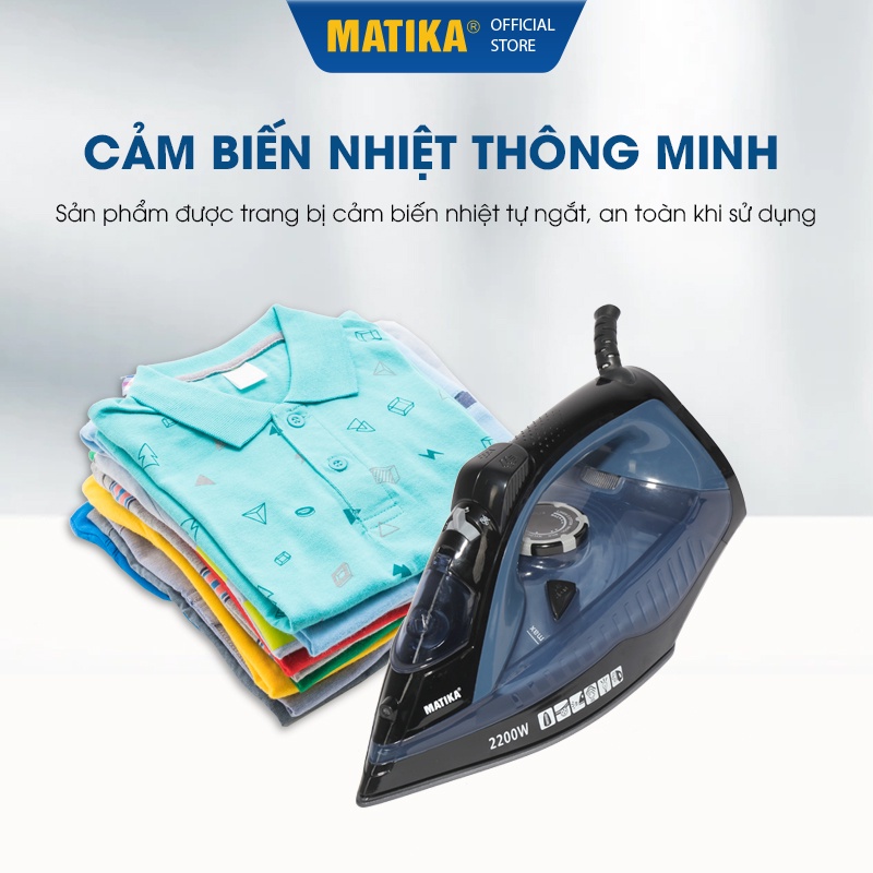 Bàn Là Hơi Nước MATIKA Cầm Tay MTK-2922