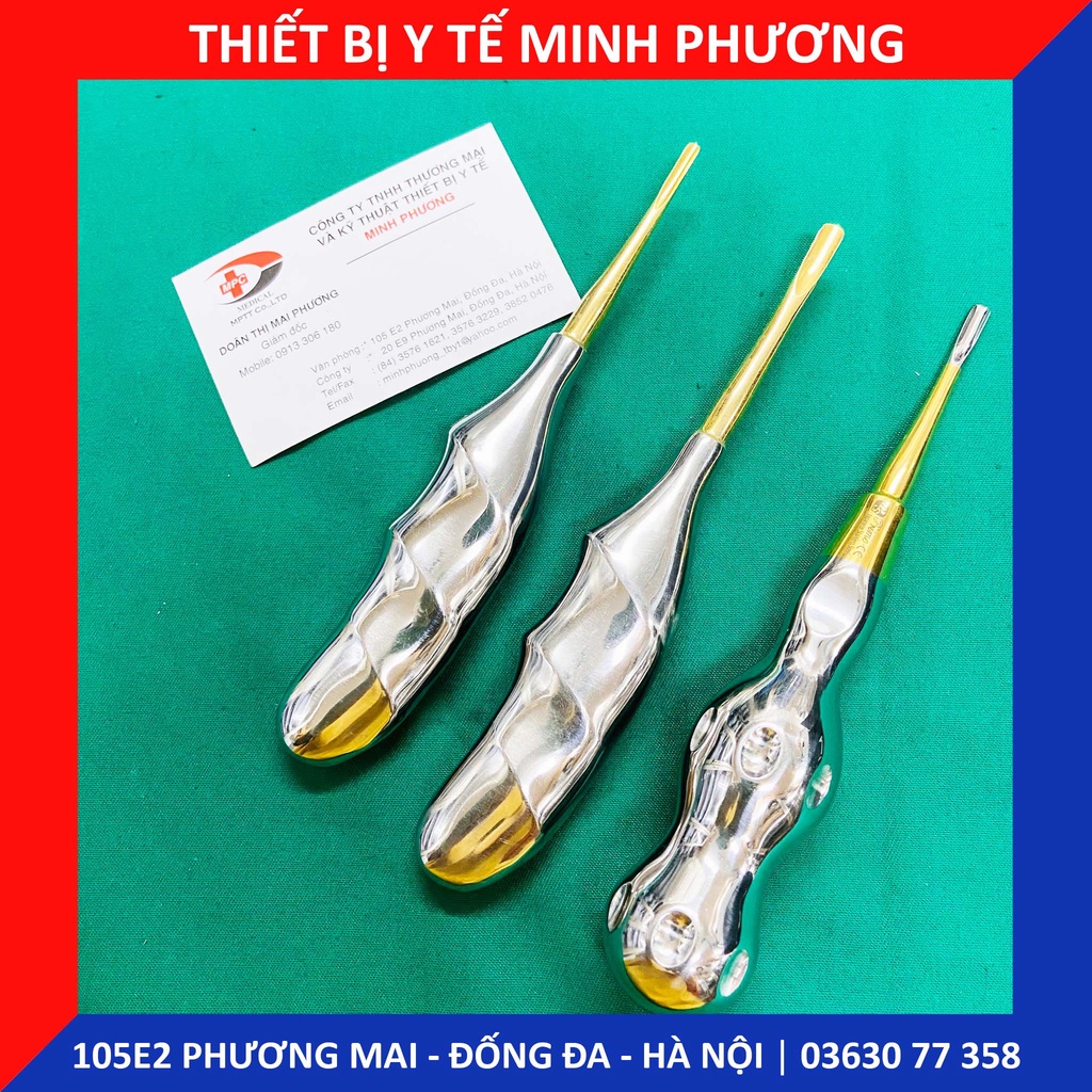 Bẩy răng nha khoa cán vàng