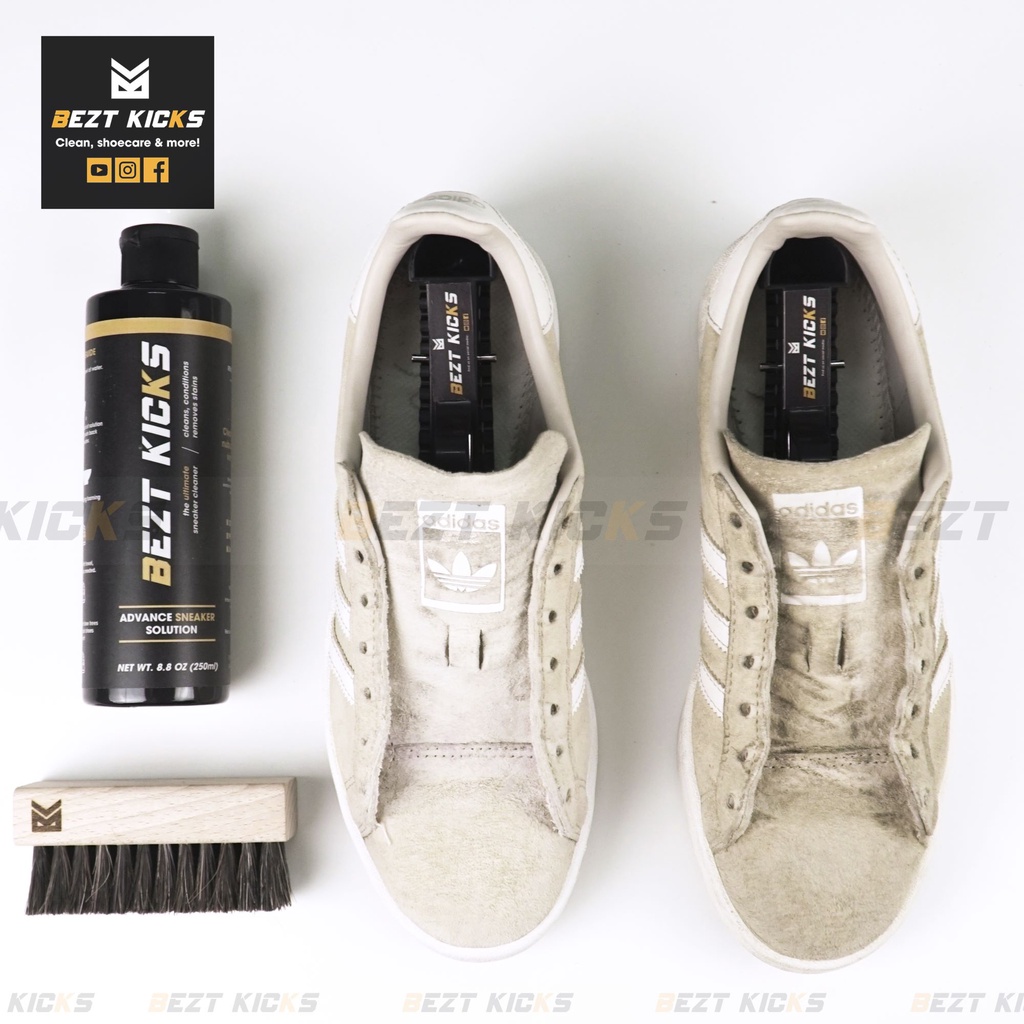 Chai dung dịch làm sạch giày Bezt Kicks Solution Sneaker Cleaner 250ml