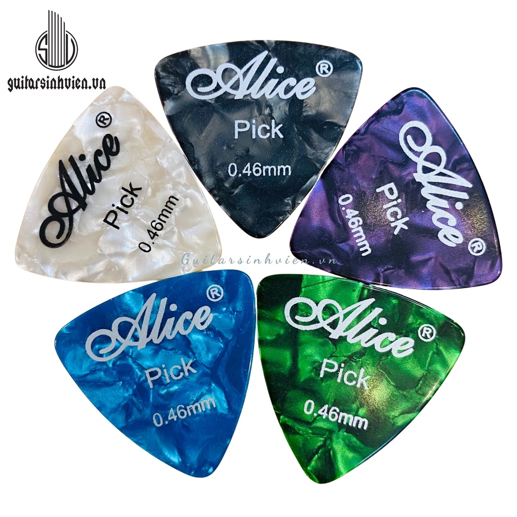Pick gảy đàn guitar Alice nhiều size