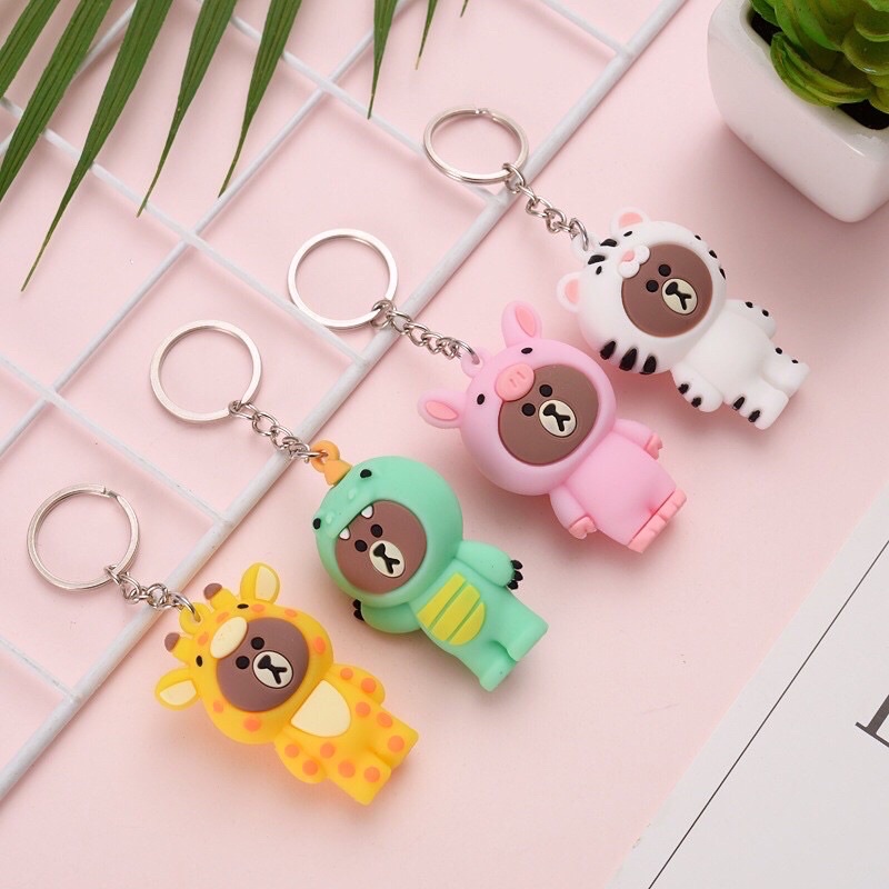 [Mã LIFEB04ALL giảm 10% tối đa 15K đơn 0Đ] Combo 10 Móc Khoá Cute Xinh Xắn Chọn Mẫu