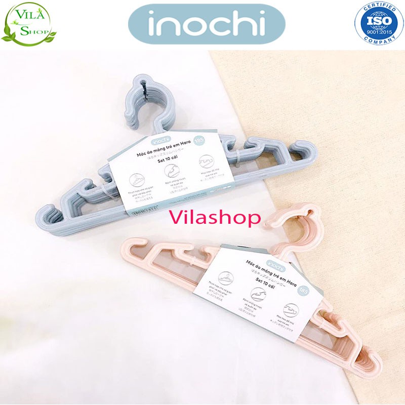 Móc Treo Quần Áo Trẻ Em, Mắc Treo Đồ Trẻ Em Hara Inochi, Nhựa PP Chịu Tác Động Thời Tiết Không Cong Vênh