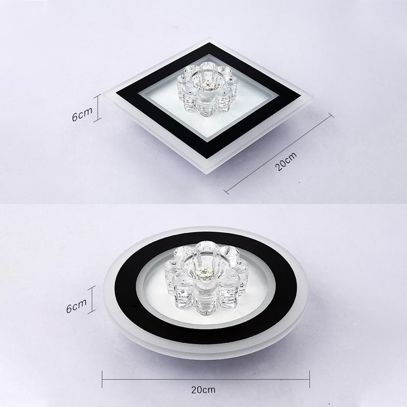 IKEE Rang Trí PhòNg KháCh Đèn Trần Phòng Ngủ Led Đèn Ốp Trần Hiện Đại Ban Công