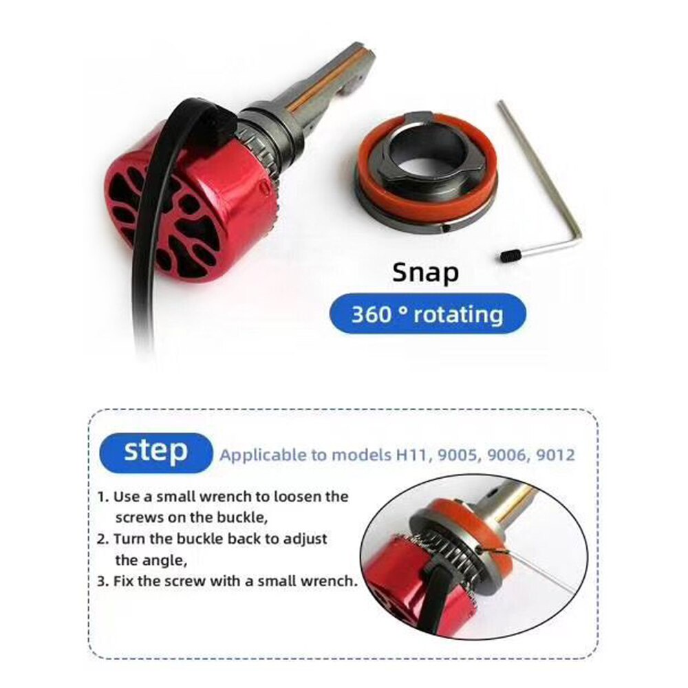 2 Đèn Pha Led Mini 4300k H11 H1 H3 H7 H4 H8 9005 Hb3 9006 Hb4 Hir2 16000lm 12v Cho Xe Hơi