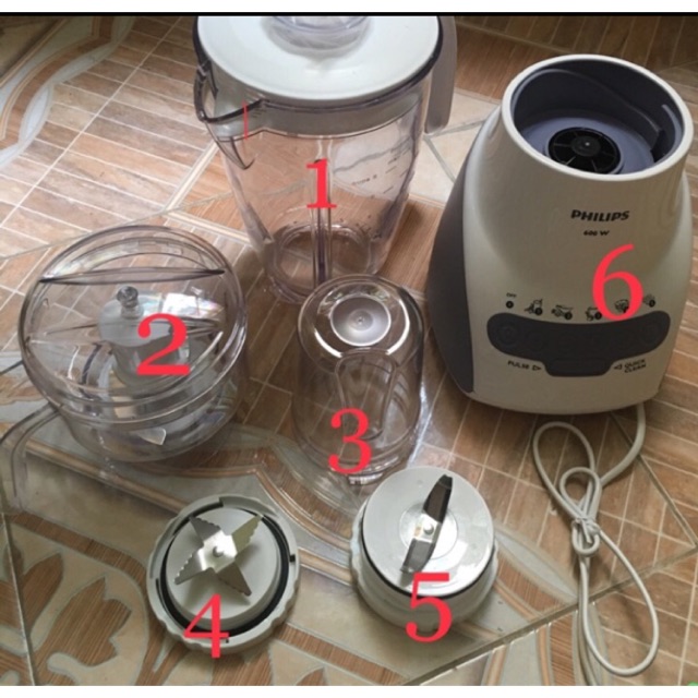Phụ kiện máy xay Philip HR2115/2116/2117/2118/2068/2061/2071/2120/2111