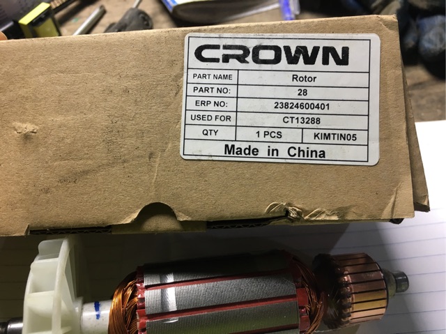 Rotor máy mài Crown CT13288