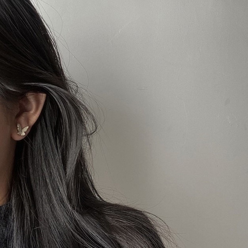 (MớI) Bông Tai HìNh BướM ĐíNh Đá Xinh XắN