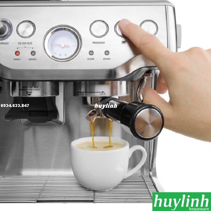 Máy pha cà phê Breville 870XL - Made in Úc - Có Quà Tặng