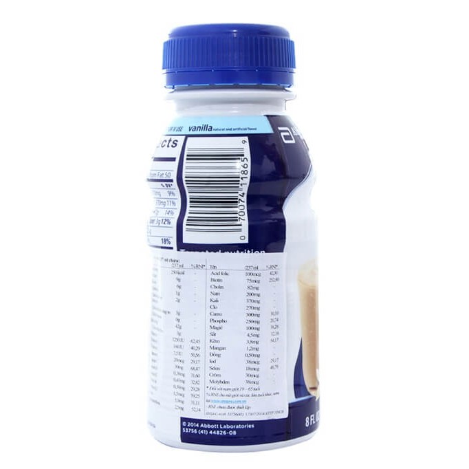 Ensure nước - Ensure Original Nutrition Powder chai 237ml