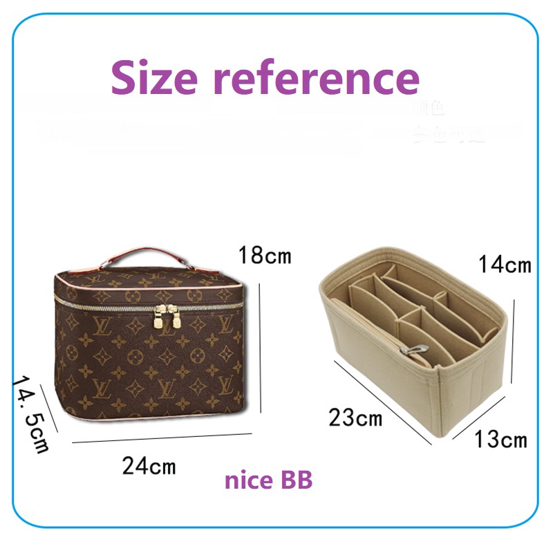 Túi mật Trọn gói Túi xách Áp dụng cho lv nice nano mini BB Lót túi