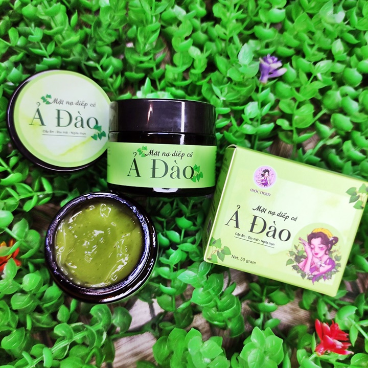 [Sỉ-Rẻ] Mặt Nạ Diếp Cá Ả Đào 50g Ngừa Mụn, Thải Độc, Giảm Sưng Đỏ – Yu643 [Lẻ-Sỉ]