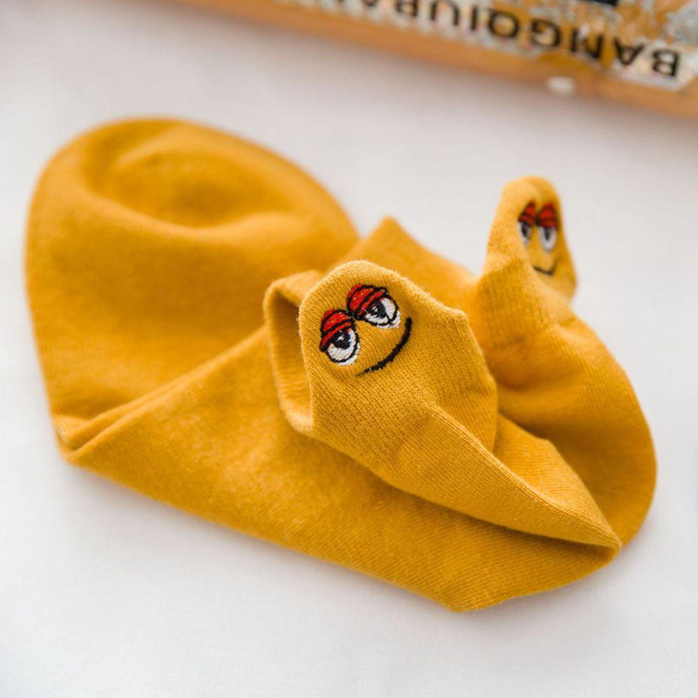 Đôi Vớ Thoáng Khí Hình Đôi Mắt Hoạt Hình Dễ Thương Thời Trang Mùa Hè