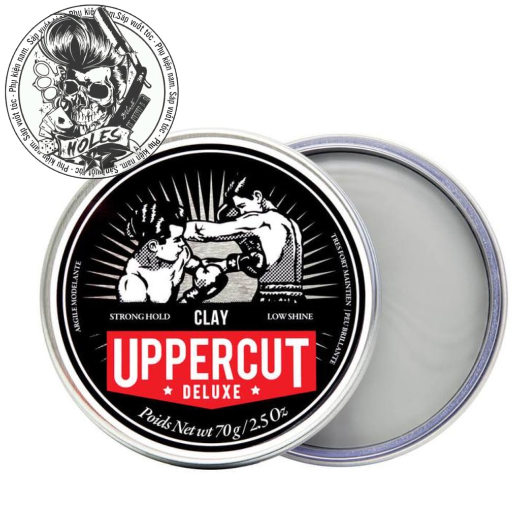 [Chính hãng] Sáp vuốt tóc Uppercut Clay Strong Hold 60g