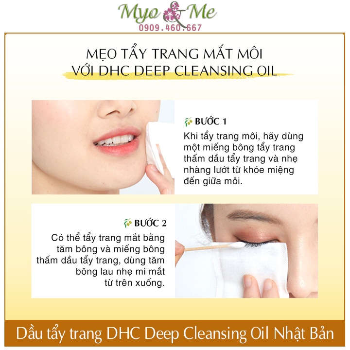 Dầu tẩy trang DHC Nhật Bản chiết xuất oliu sạch sâu da DHC Olive Deep Cleansing Oil size L - 200ml