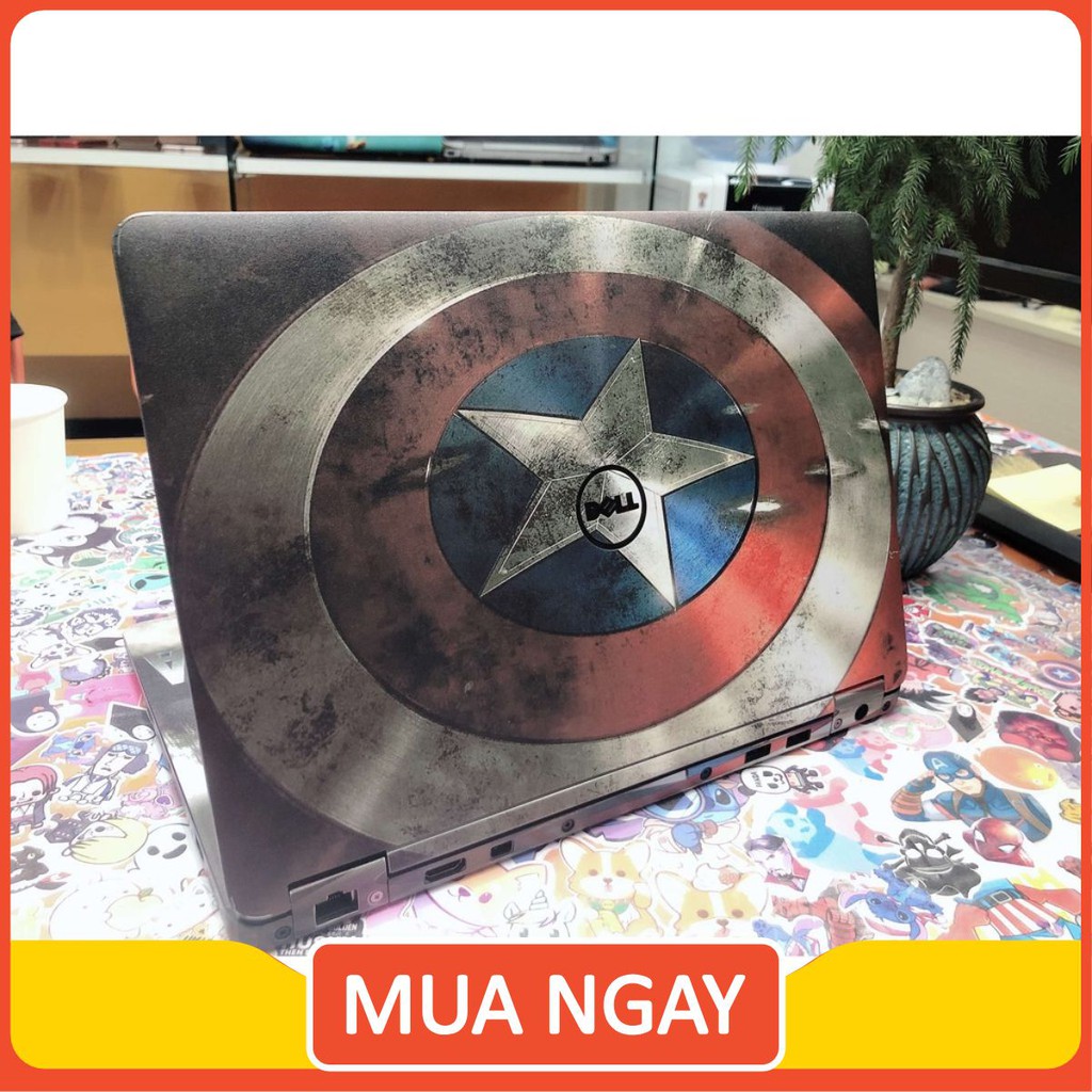 Decal Skin dán Laptop mẫu Captain