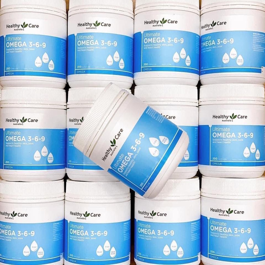 Omega 369 Healthy Care của Úc hỗ trợ sức khỏe tim mạch