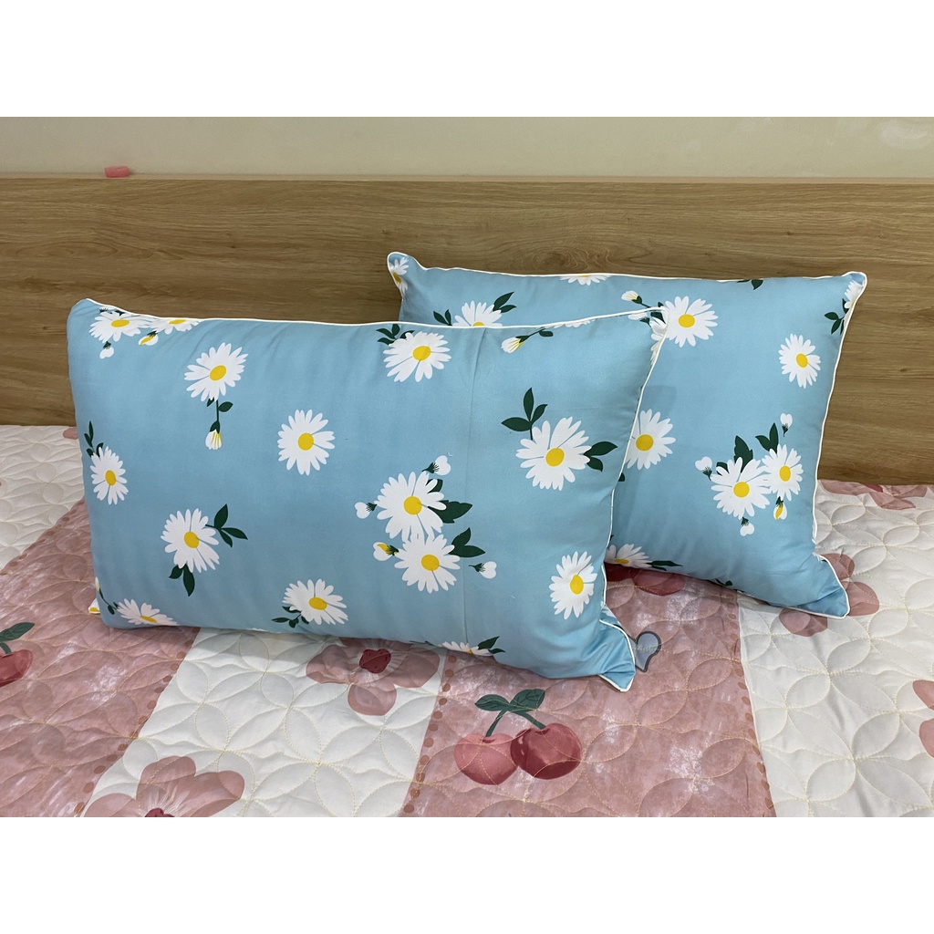 Ruột gối Cúc Xanh 45x65 có khóa kéo
