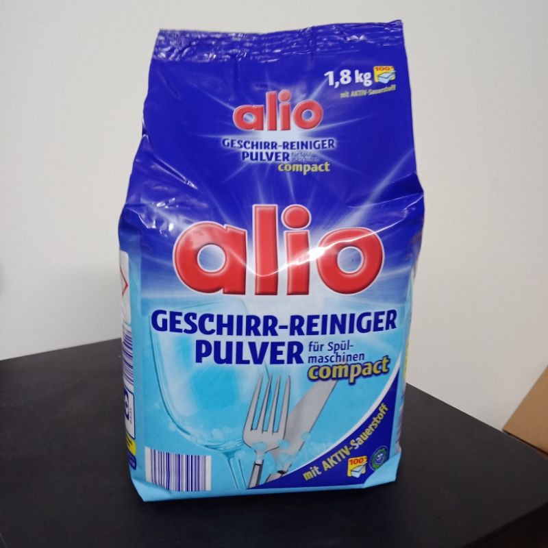 bột rửa bát Alio 1,8kg chuyên dùng cho máyv
