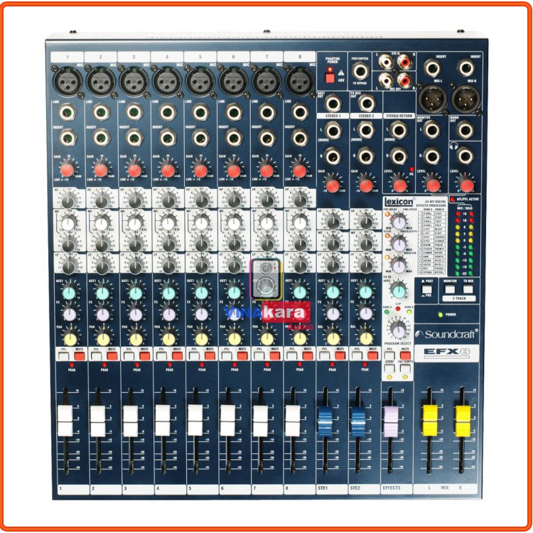 Mixer Soundcraft EFX8 Chính hãng