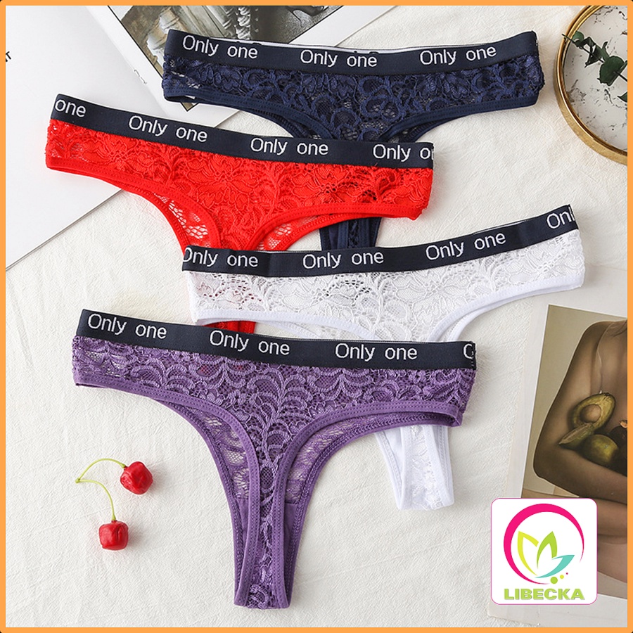 Quần lót nữ lọt khe Ren thể thao cao cấp xuyên thấu siêu đẹp dễ thương Sexy gợi cảm quyến rũ LIBECKA QLK25