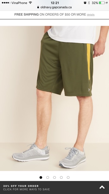 Quần Short Nam Thể Thao Nhiều Mẫu