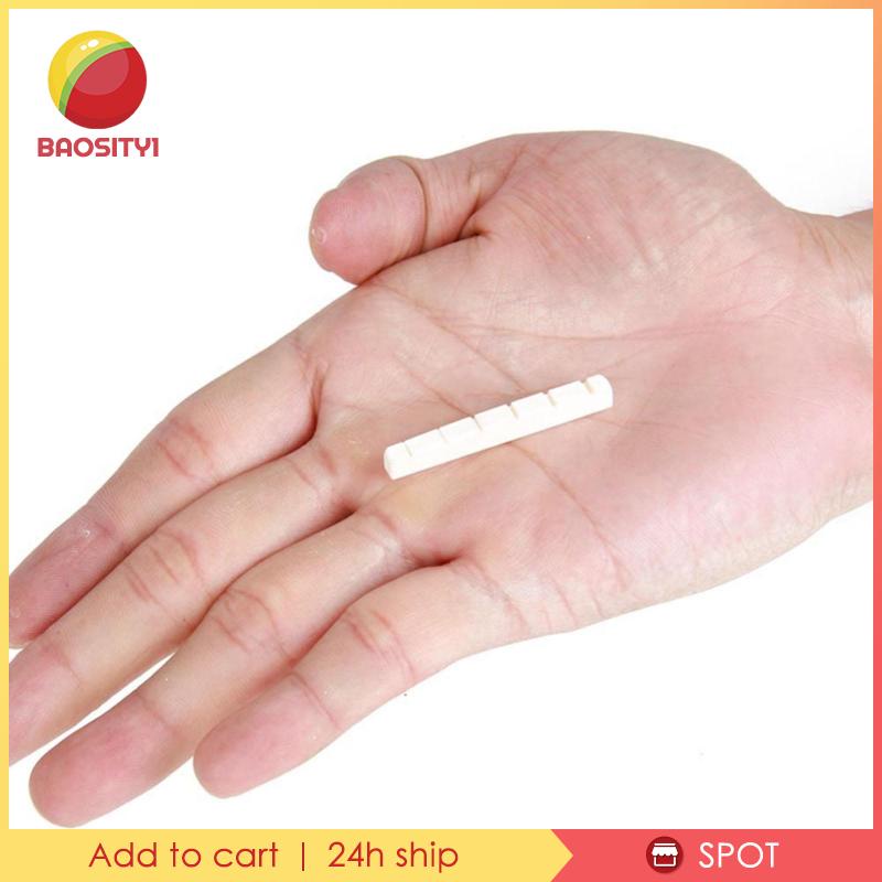 [Baosity1] Đai Ốc Xương Có Rãnh Cắt Trước Thay Thế Cho Đàn Guitar Điện DIY