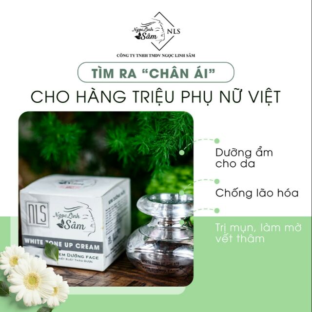 KEM FACE DƯỠNG DA NGỌC LINH SÂM