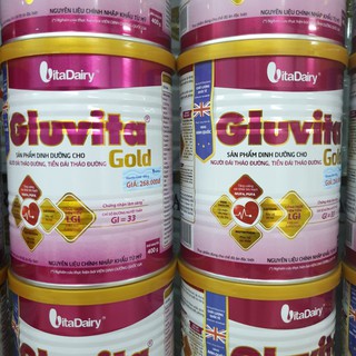 Sữa bột Gluvita Gold 400g 5 hộp