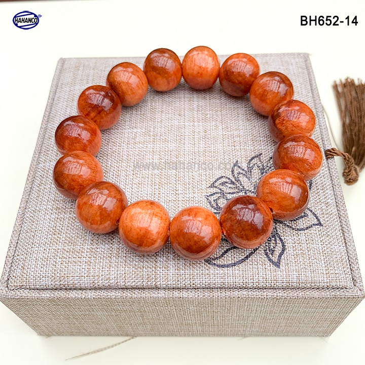Vòng tay gỗ Huyết Long - Tĩnh tâm - May Mắn - Lưu thông khí huyết - BH652