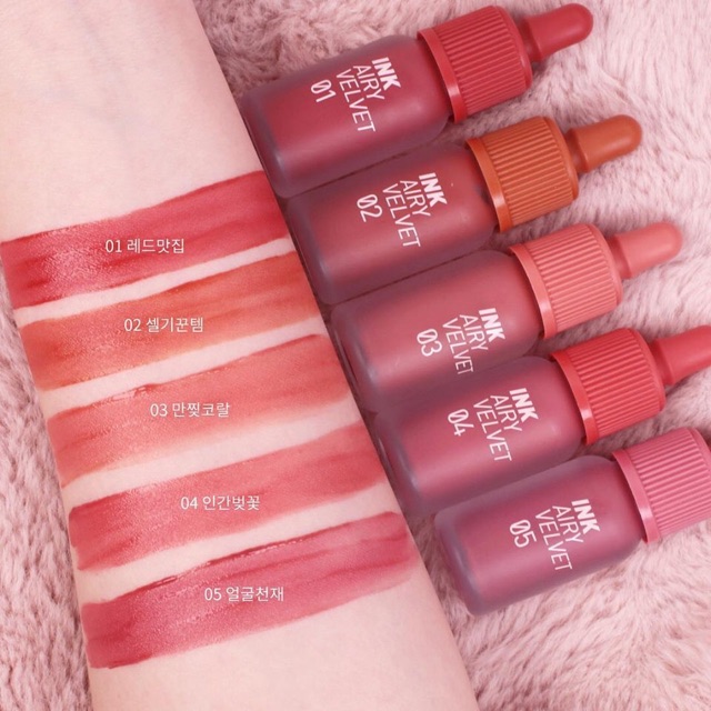 ( NEW 2019 ) Son PERIPERA INK AIRY VELVET LIP TINT