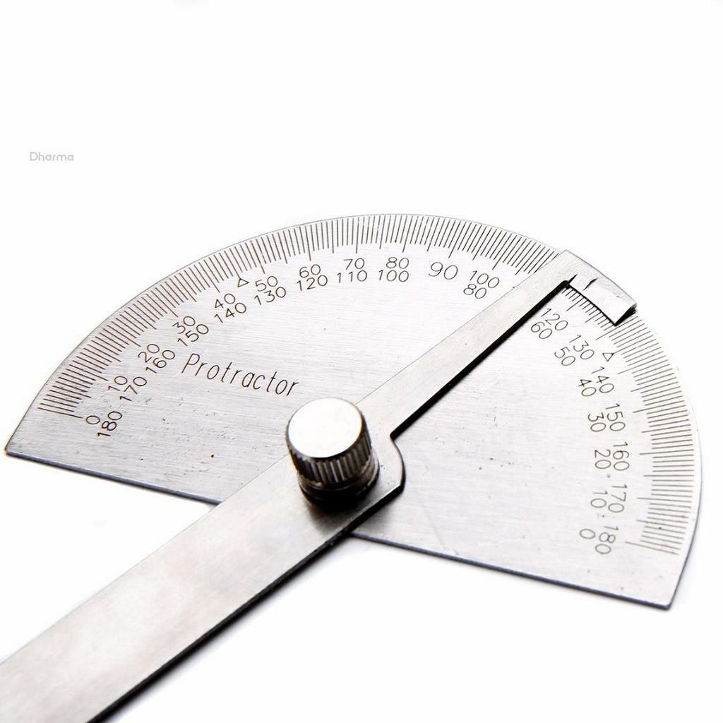 Thước Đo Góc 180 Độ Được Làm Từ Thép Không Gỉ