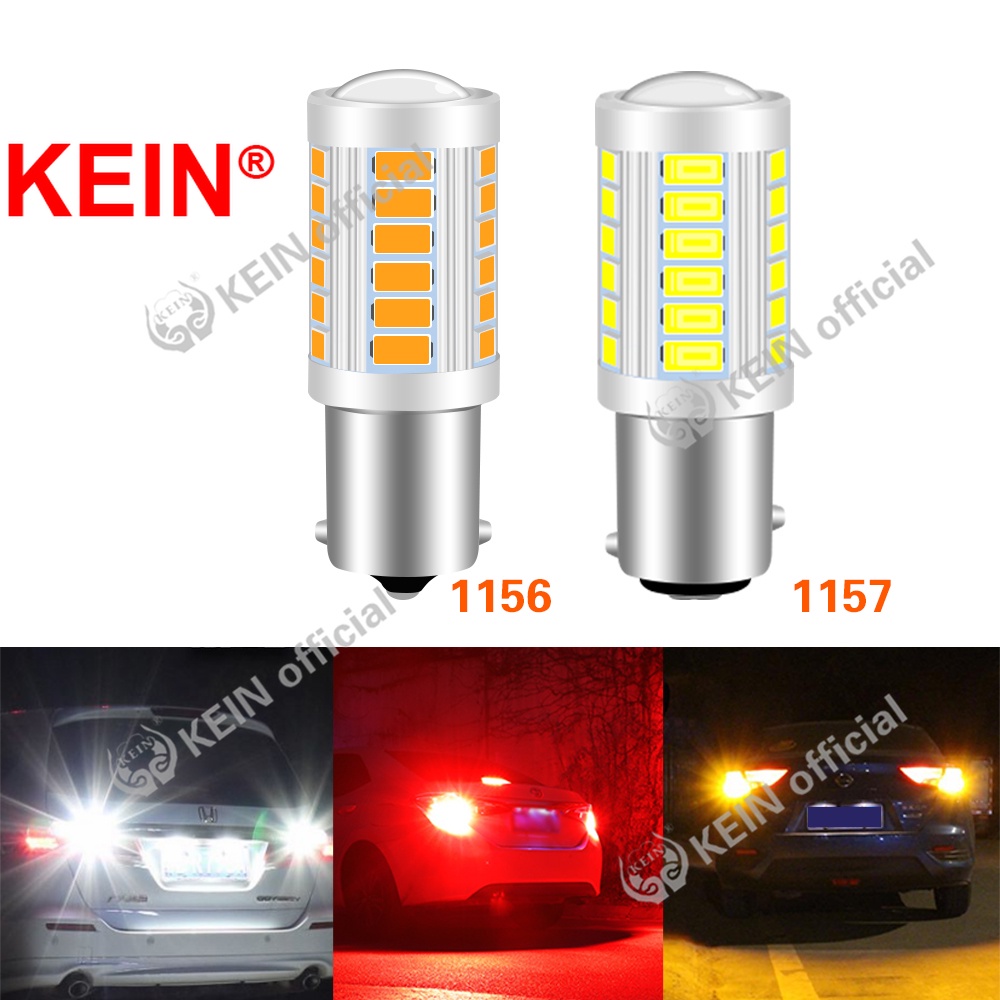 Đèn LED báo rẽ đỗ xe tự động 33SMD cho xe hơi 1156/1157